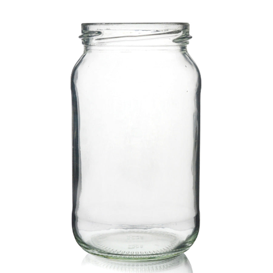 750mL Round Glass Jar