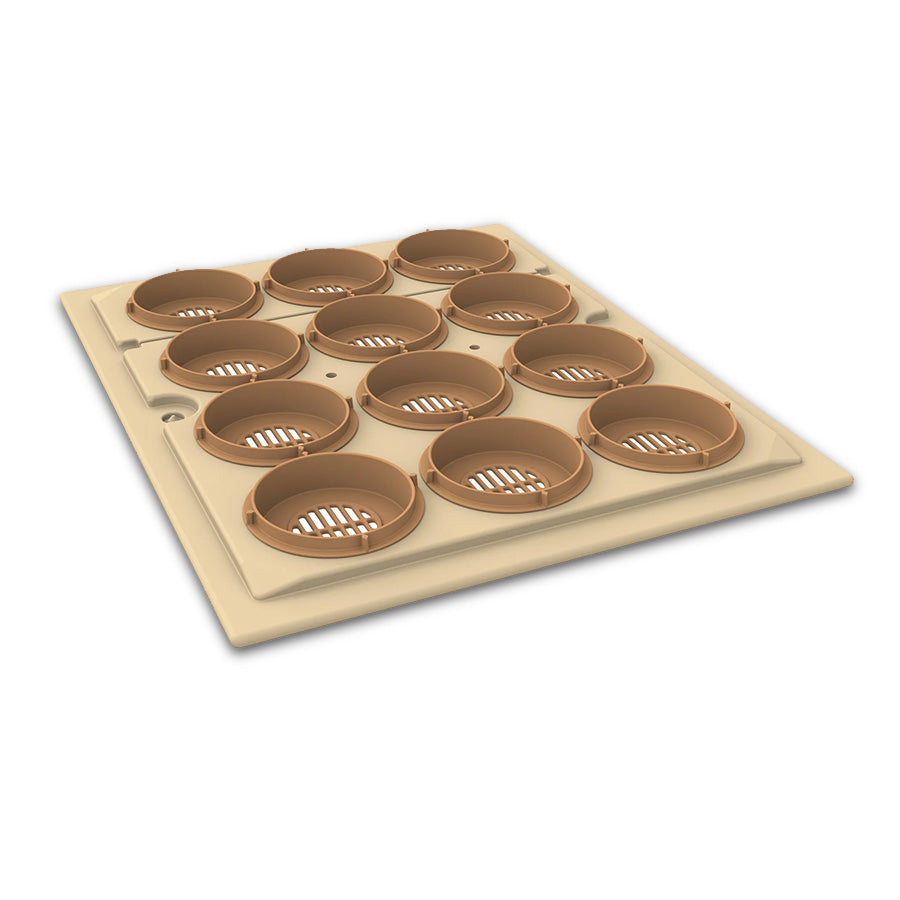 Apimaye Honey Comb Jar Adaptor for 10-Frame Hives