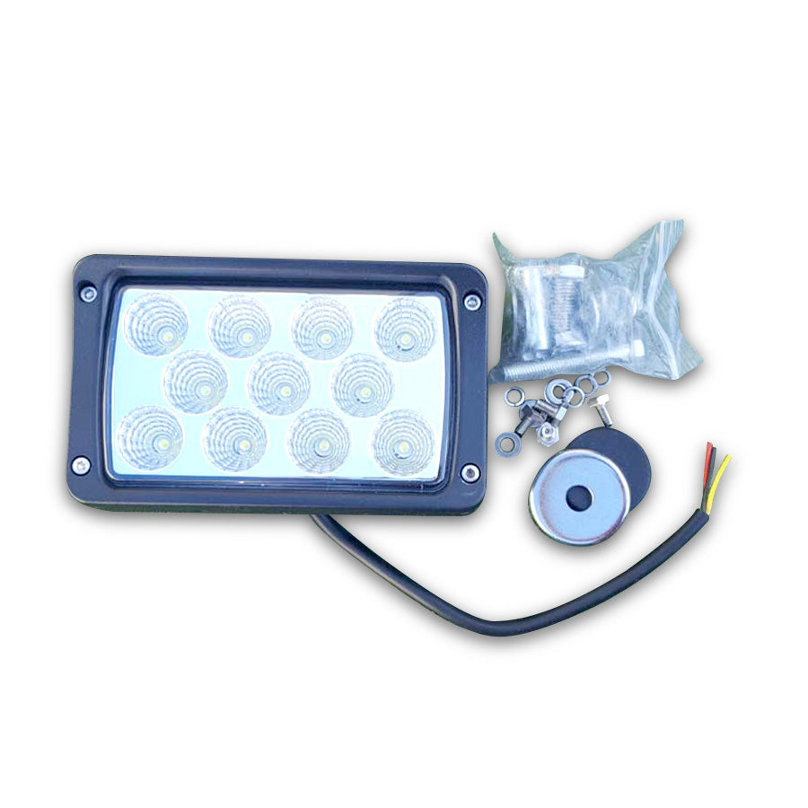 Red LED vehicle work light 12V  / 32V 2800 Lumens
