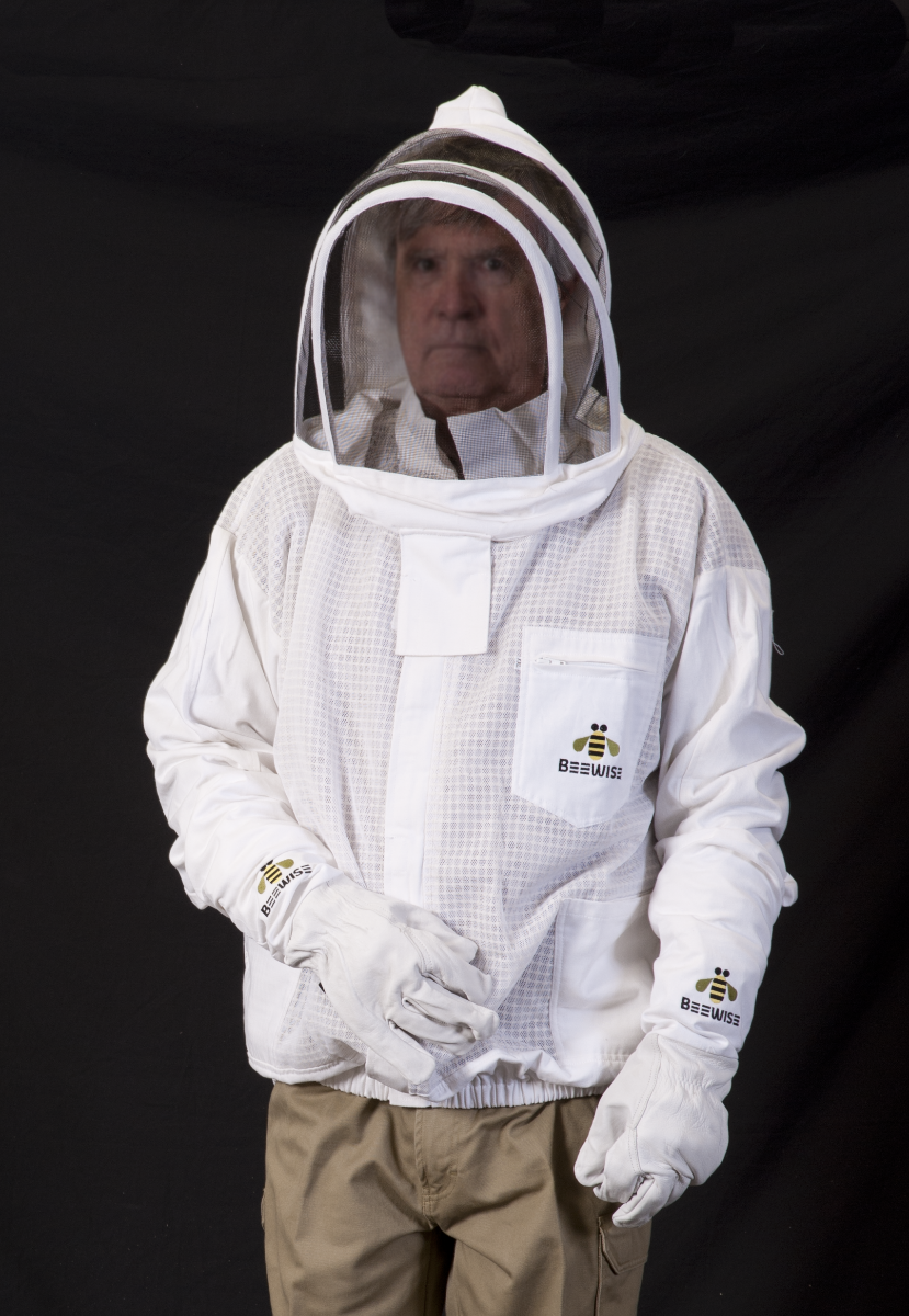 Bee Jacket - Premium Vented Triple Layer with Folding Hood