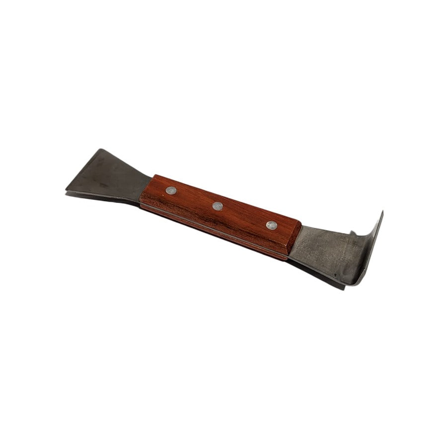Hive Tool US Style with palm friendly wood grips