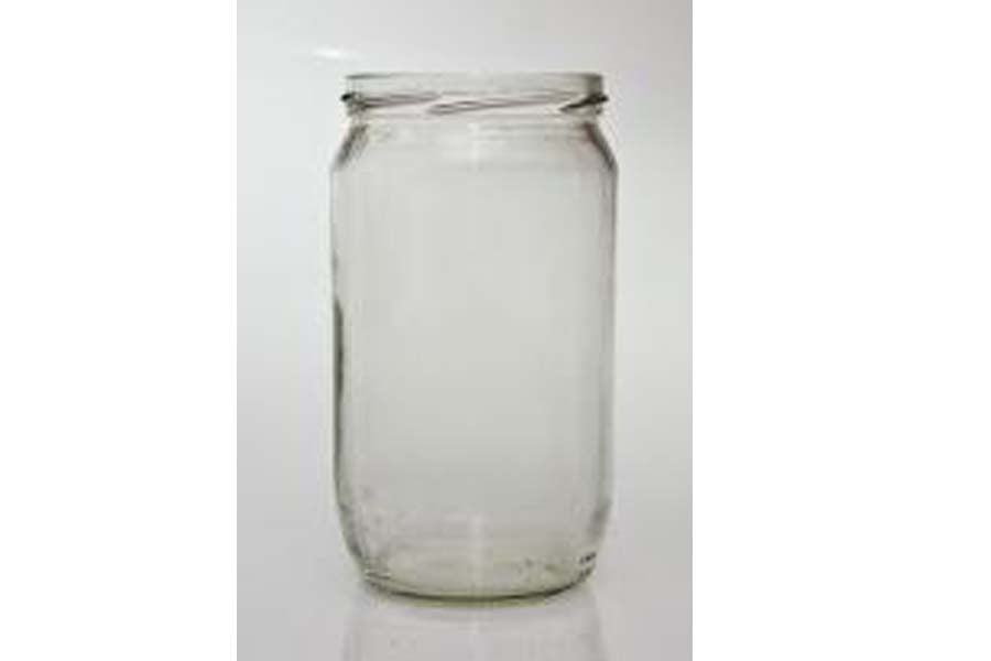 750mL Round Glass Jar