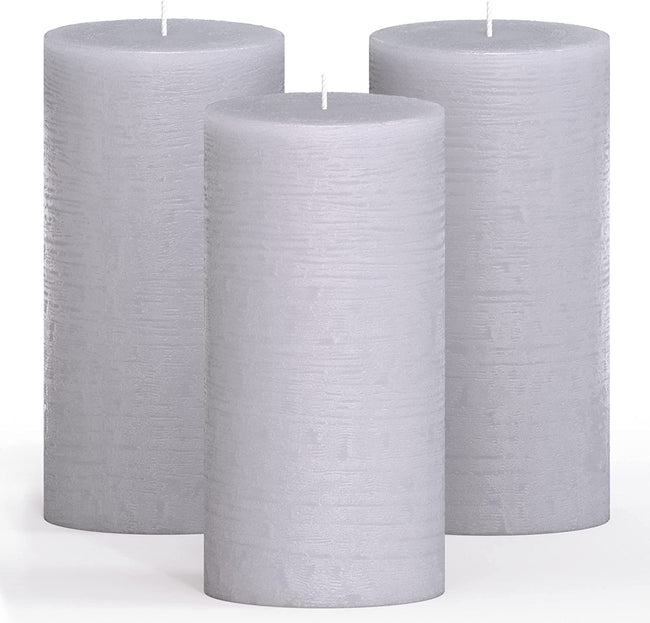 Pillar Silicone Candle Mold string line texture