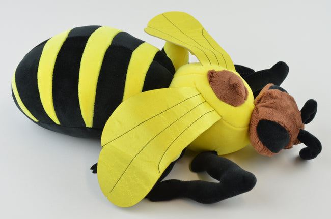 Plush queen bee