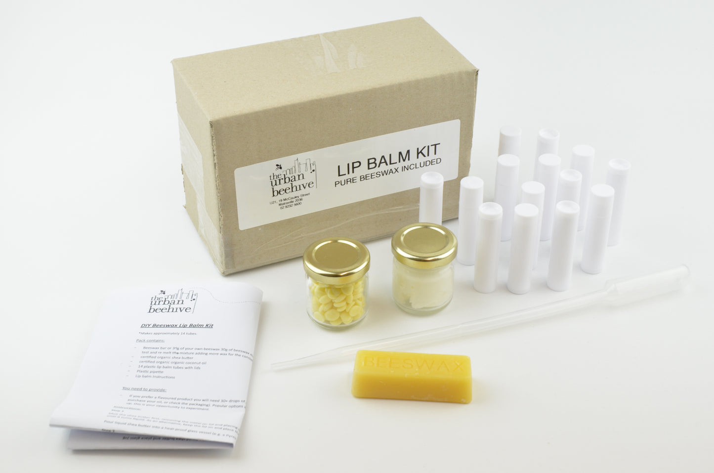Beeswax Lip Balm kit