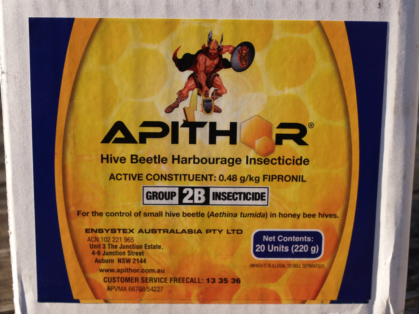 Apithor beetle treatment