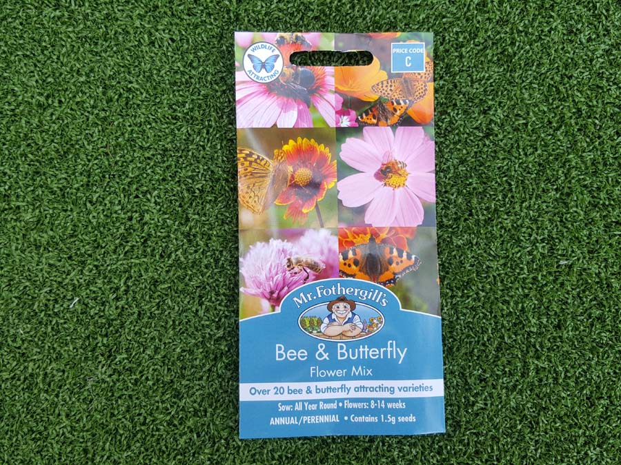 Bee and butterfly seed mix