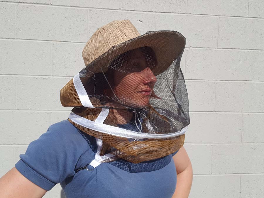 Beekeepers hat with veil